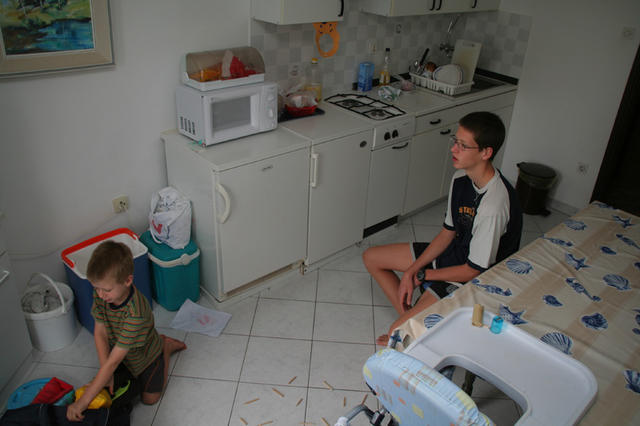 Ločena skrinja, mikrovalovka